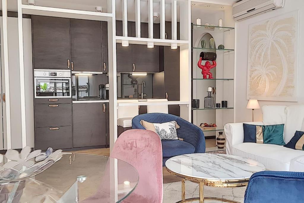 Appartement Style Architecte Proche De La Plage Cannes Ngoại thất bức ảnh